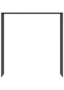 Passepartoutrahmen Paspt Graphitfarben