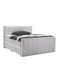 Boxspringbett Malaga Hellgrau ca. 180x200cm