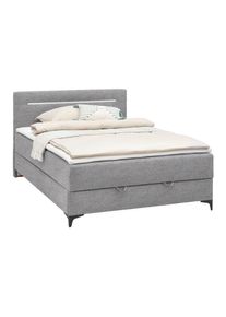 Boxbett Jerry in Hellgrau ca. 120x200cm