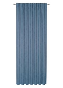 Fertigvorhang Linus Blau ca. 140x255cm