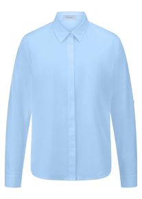 Peter Hahn - Long-Bluse, blau, Gr. 38, Baumwolle