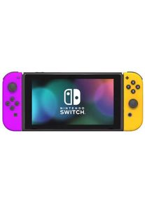 Nintendo Switch 2017 | inkl. Spiel | lila/orange | 2 Controller | FIFA 21
