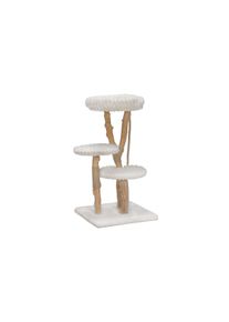 Designed by Lotte Kratzbaum Holz Raja creme 60x60x114 cm