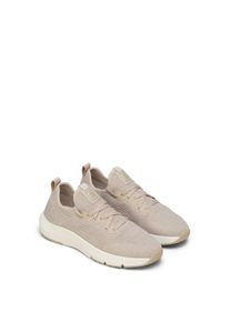 Marc O'Polo Slip-On Sneaker MARC O'POLO "Leila", Damen, Gr. 36, sand, Textil, meliert, Schuhe Slip-On Sneaker, Slipper, Freizeitsneaker, Halbschuh mit Anziehlasche