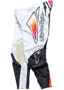 Troy Lee Designs SE Ultra Proton, textile pants , color: White/Black/Orange/Purple , size: 38