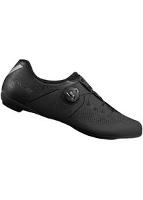 Fahrradschuh Shimano "Rennrad - Fahrradschuhe RC302W, schwarz", Damen, Gr. 42, schwarz, Obermaterial: 100% Kunstleder synt.leather., Schuhe Fahrradschuh