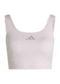 adidas Performance Damer Sports-BH 'OPTIME' lilla / lilla St&oslash;rrelse XS