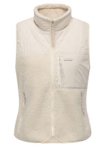 Pl&uuml;schweste Ragwear "Pl&uuml;schweste Junkin Bonded", Damen, Gr. S, beige (ecru), Obermaterial: 100% Polyester PES. Futter: 100% Polyester PES. 100% Polyester PES., Westen Pl&uuml;schweste