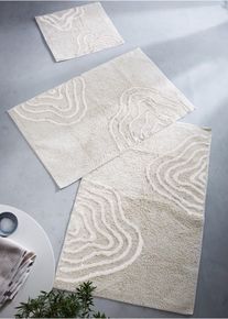 bonprix Dywanik łazienkowy, beżowy, Dywanik pod muszę wiszącą WC