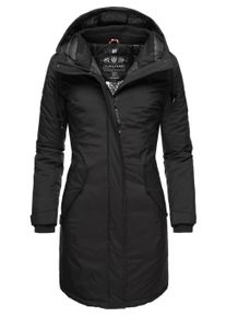 Wintermantel Navahoo "Wintermantel Letiziaa", Damen, Gr. XL, schwarz, Obermaterial: 100% Polyester PES. Obermaterial: Futter: 100% Polyester PES. 100% Polyester PES., M&auml;ntel Wintermantel