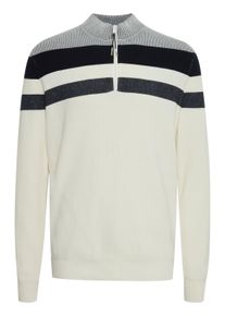 Strickjacke FQ1924 "Strickjacke FQKyle", Herren, Gr. L, wei&szlig; (cloud dancer), Obermaterial: 100% Baumwolle CO., Strickjacken Strickjacke