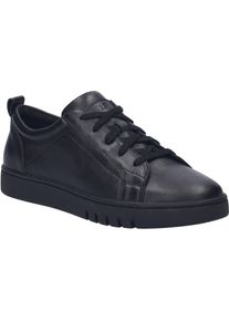 Sneaker Josef Seibel "Jessie 01, black-black", Damen, Gr. 42, schwarz (schwarz, schwarz), Obermaterial: 100% Rindsleder Leather cow., Schuhe Sneaker