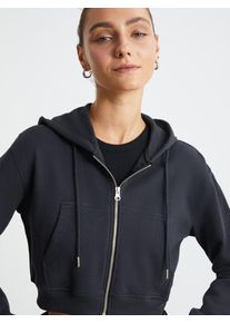 Grimelange Damer Sweatjakke antracit St&oslash;rrelse S