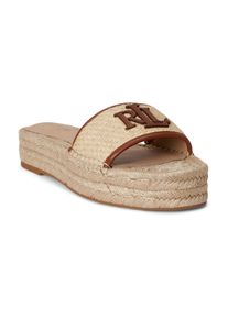 Lauren by Ralph Lauren Lauren Ralph Lauren Damer Pantoletter 'POLLY' beige / brun St&oslash;rrelse 35.5