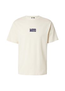 Kaotiko M&aelig;nd Bluser & t-shirts 'LONG NIGHTS' elfenben / m&oslash;rkebl&aring; / cranberry / hvid St&oslash;rrelse XXL