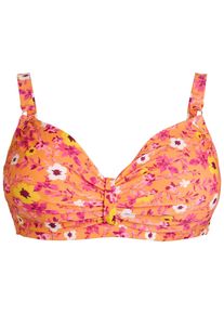 Swim By Zizzi Damer Bikinioverdel blandingsfarvet / orange St&oslash;rrelse 110