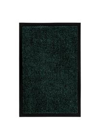 Kayoom , Gr&uuml;n , Textil , geometrisch , rechteckig , 80x120 cm , f&uuml;r Fu&szlig;bodenheizung geeignet ,
