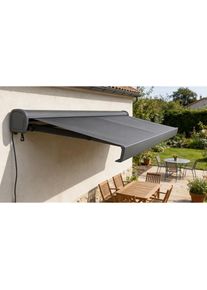 Konifera, Halbkassettenmarkise &raquo;Madrid Pro&laquo; verschiedene Gr&ouml;&szlig;en, anthrazit, Polyester,