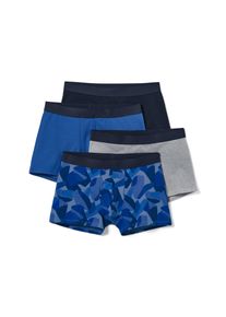 Tchibo - 4 Slipboxer - Herren - Gr. M/5 - dunkelblau/print