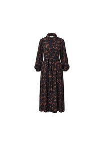 Tchibo - Bedrucktes Webkleid - Damen - Gr. 46 - schwarz/print