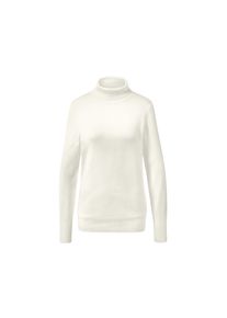 Tchibo - Feinstrick-Rollkragenpullover - Damen - Gr. S - creme