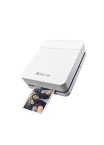 Denver MCP-6010 - Mobile Inkjet Color Printer with Bluetooth & Built-in rechargeable battery - Farbe