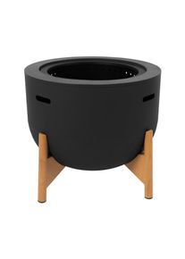 RedFire Feuerschale &raquo;Jubilee&laquo; mit raucharmer Verbrennung - schwarz