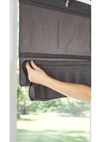 bonprix Roleta z magnesami, szary, Wys./szer. 130/45 cm