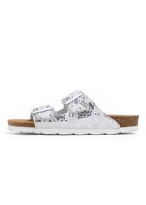 Bayton Damer Pantoletter 'Atlas Textil' hvid St&oslash;rrelse 42