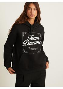 Grimelange Damer Sweatshirt sort / hvid St&oslash;rrelse XL