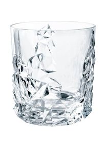 Nachtmann, Whiskyglas &raquo;Sculpture&laquo; Made in Germany, 340 ml, 4-teilig, transparent, Kristallglas,
