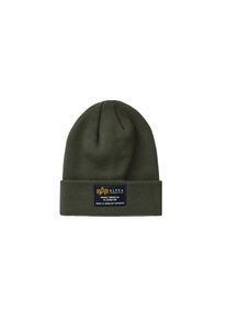 Alpha Industries, Herren, Skim&uuml;tze &raquo;Crew Beanie&laquo;, dark green, onesize, Knit Beanie