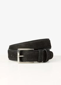 bonprix Curea de piele cu aspect robust, negru, 90