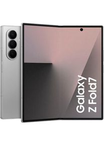 Samsung, Smartphone &raquo;Galaxy Z Fold7&laquo; Silver Shadow, Silver Shadow, 5G, NFC, WLAN, Bluetooth, Gorilla-Glas