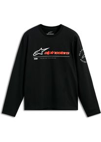 Alpinestars Mandatory CSF, t-shirt long sleeve , color: Dark Blue/Neon-Green/White , size: M