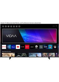 HISENSE, QLED-Fernseher &raquo;43E77Q&laquo; 108 cm/43 &prime;&prime; Smart-TV 4K UHD QLED, schwarz,