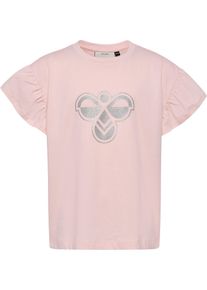 Hummel Piger Bluser & t-shirts pastelpink St&oslash;rrelse 134/140