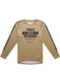 Troy Lee Designs GP Pro Air Seal, jersey , color: Brown/Black , size: S