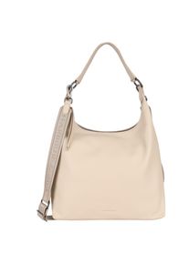 Harbour 2nd, Damen, Hobo &raquo;Kiana&laquo; Henkeltasche, Schultertasche, Umh&auml;ngetasche, cream, B/H/T: 39 cm x 30 cm x 12 cm, Aus Rindsleder