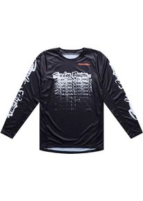 Troy Lee Designs GP Pro Stamp, jersey , color: Black/White , size: M