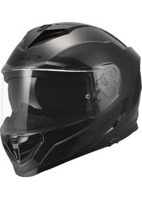 LS2 FF818 Storm III Jeans, full face helmet , color: Schwarz/Silber , size: XL