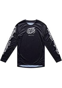 Troy Lee Designs GP Pro Badge, jersey , color: Black/White , size: M