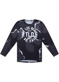 Troy Lee Designs GP Pro Air Camo, jersey , color: Black/Dark Grey , size: L