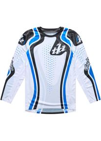 Troy Lee Designs GP Pro Roller, jersey , color: White/Black/Blue , size: XL