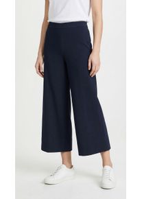 Stretch-Hose MAC "CORALIE cropped", Damen, Gr. 34, N-Gr, blau (dunkelblau), Web, Obermaterial: 91% Polyester, 9% Elasthan, unifarben, bequem kn&ouml;chelfrei, Hosen Stretch-Hose, Elastischer Bund, bequeme Passform