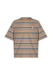 Carhartt Work In Progress Carhartt Wip M&aelig;nd Bluser & t-shirts 'Zane' natbl&aring; / pastelbl&aring; / lysebrun / hvid St&oslash;rrelse S