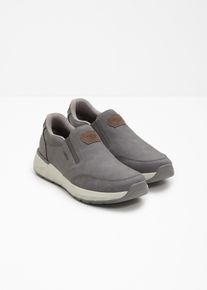 bonprix Rieker Komfort-Slipper in bequemer Weite, grau, Gr.44, L&auml;ssiger Rieker Komfort-Slipper in bequemer Weite
