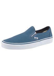 Slip-On Sneaker Vans "UA Classic Slip-On", Herren, Gr. 46, blau, Textil, unifarben, Schuhe Slip-On Sneaker, aus textilem Canvas-Material