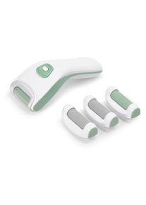 Tchibo - Elektryczny urządzenie do usuwania zrogowaciałego nask&oacute;rka st&oacute;p - kolor: zielony/biały