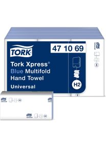 Tork Multifold Hand Towel Blue 250x12, Haushaltspapier, Blau